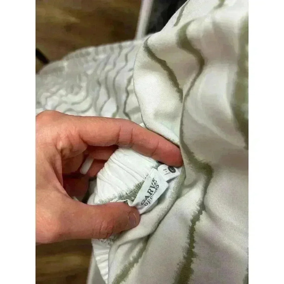 Carve Designs Two Piece Set Skirt Blouse Grace Skirt Lilly Blouse Womens L Green - Picture 5 of 13